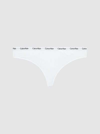 Calvin Klein Ruhák HU508421 | Calvin Klein Carousel Plus Size Női Tanga Fehér